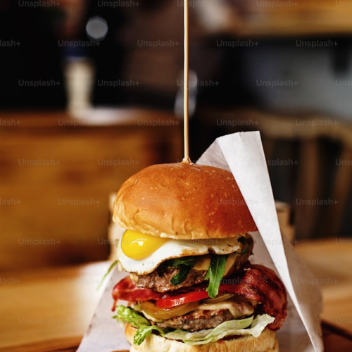 Mushroom Swiss Burger